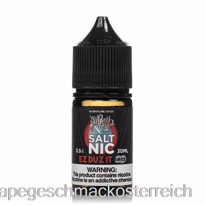 Ez Duz It Auf Eis – Rücksichtsloses Salz – 30 Ml 20 Mg Vape-Geschmack